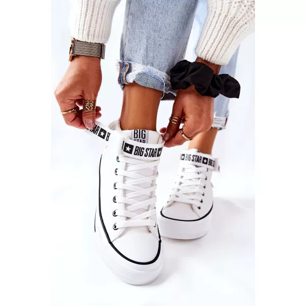  Női tornacipő BIG STAR GG274027 WHITE Big Star Shoes 