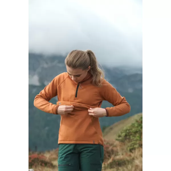  Női pulóver NORDBLANC INEFFABLE NBSLS8226 BARNA 
