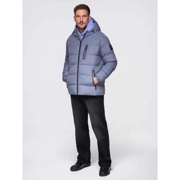  Férfi dzseki OMBRE OM-JAHP-0302 KIALUDT LILA 