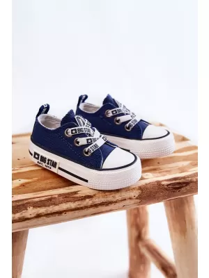 Gyermek tornacipő BIG STAR KK374050 BLUE Big Star Shoes