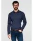 Férfi ing OMBRE K697 SÖTÉTKÉK