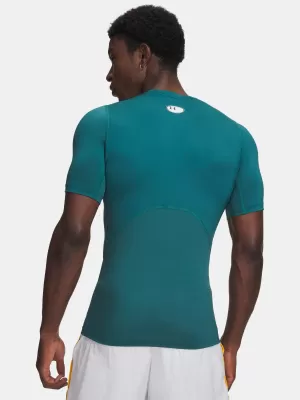 Férfi póló UNDER ARMOUR UA HG ARMOUR COMP SS ZÖLD