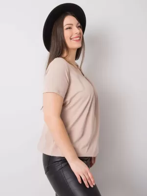 Női póló BASIC FEEL GOOD RV-TS-6320.85P BÉZS