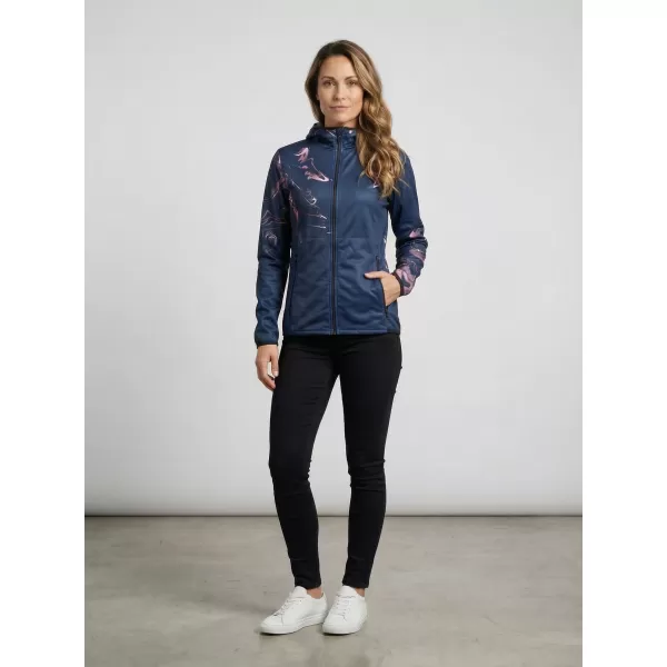  Női prémium softshell kabát ALTISPORT VOJ/ALW064JACK01 KÉK RÓZSASZÍN 
