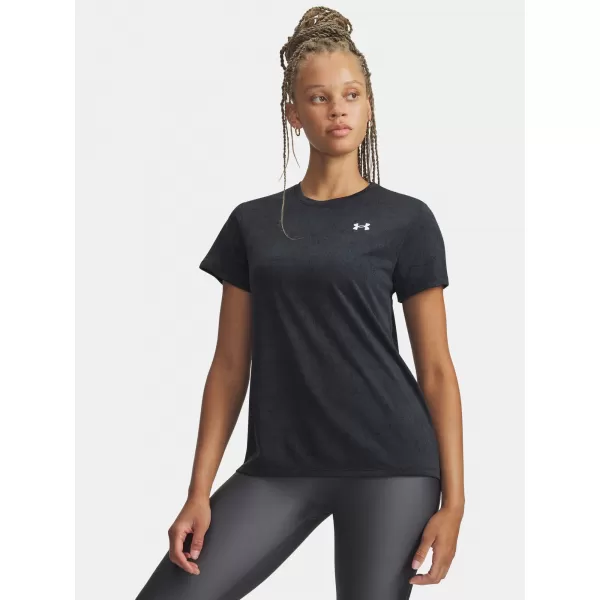  Női póló UNDER ARMOUR TECH PIXELATE SSC 6012302-001 FEKETE 