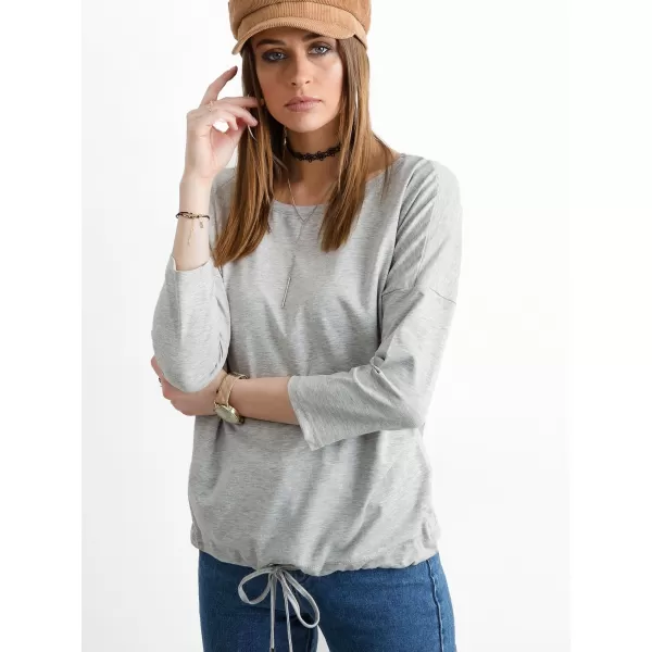  Női blúz BASIC FEEL GOOD RV-BZ-4691.42P SZÜRKE 