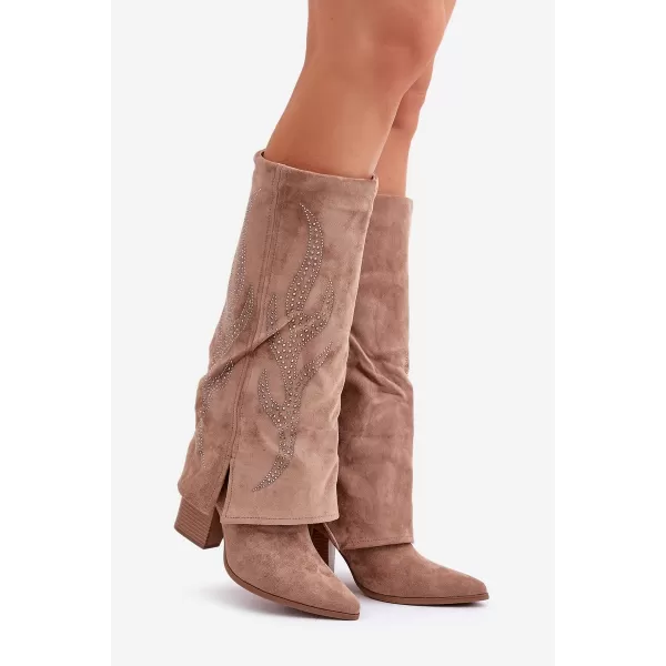 Női csizma BOTO IVILTA 35121 KHAKI 