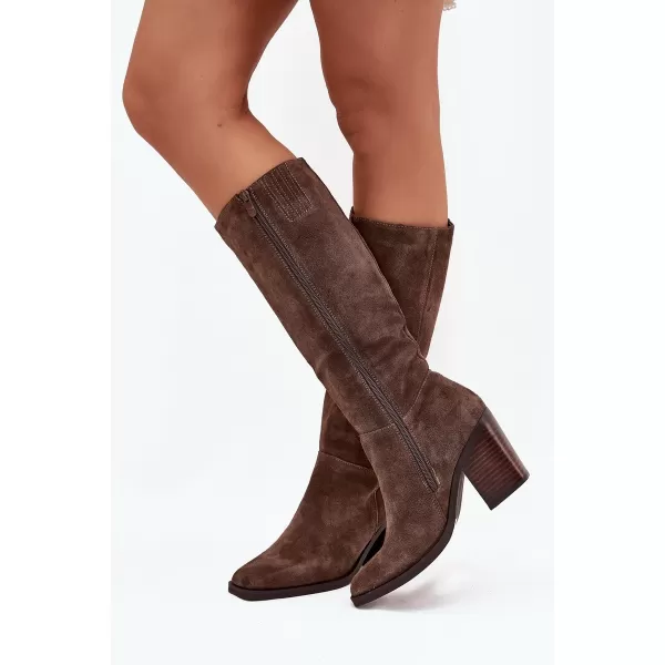  Női csizma BOTO LISSARA 38607 KHAKI 