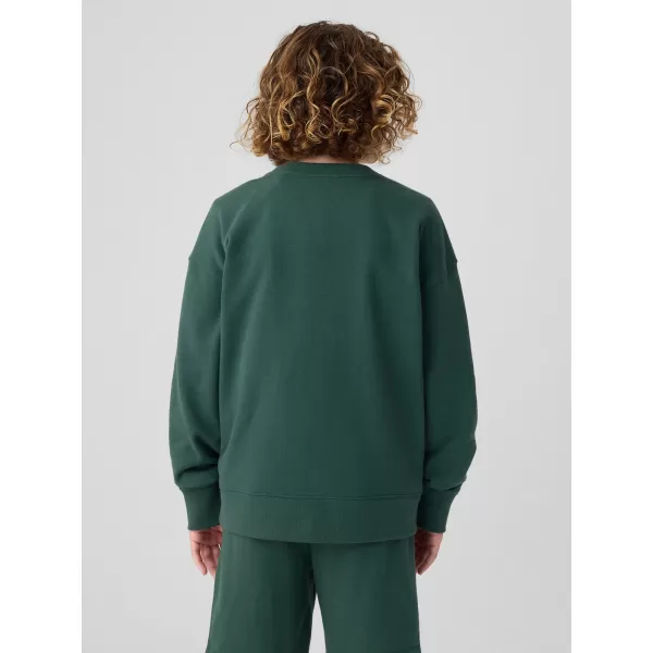  Gyermek pulóver GAP LOGO SWEATSHIRT 406762-01 MOORES ZÖLD 