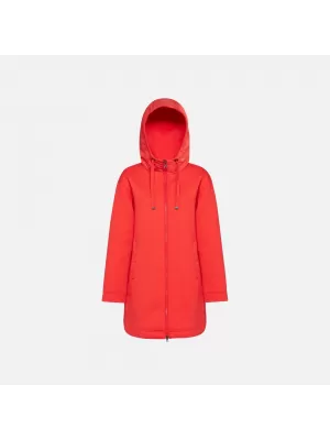 Női parka GEOX SWEATER G012427 PIROS