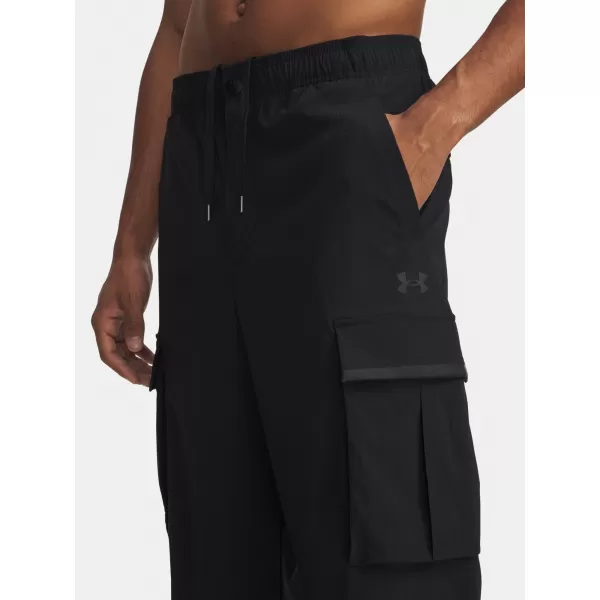  Férfi sportnadrág UNDER ARMOUR UNSTPBLE TXTR WOVEN CARGO 6003862-001 FEKETE 