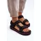 Női szandál LEE COOPER LCW-24-05-2751L FEKETE
