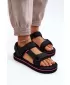 Női szandál LEE COOPER LCW-24-05-2751L FEKETE
