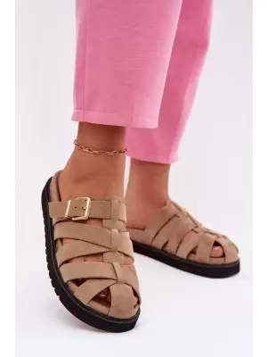 Női papucs BOTO ROSELISSE 41559 KHAKI