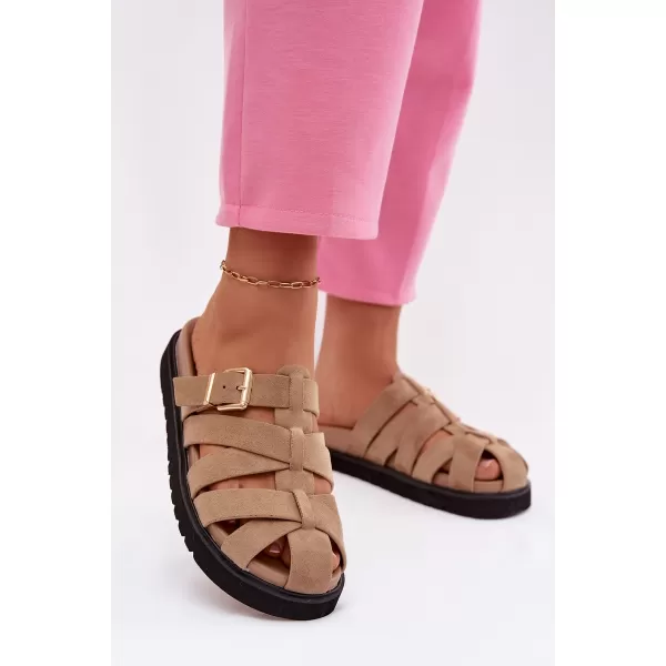  Női papucs BOTO ROSELISSE 41559 KHAKI 