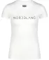 Női póló NORDBLANC GRASS NBSLT8169 FEHÉR