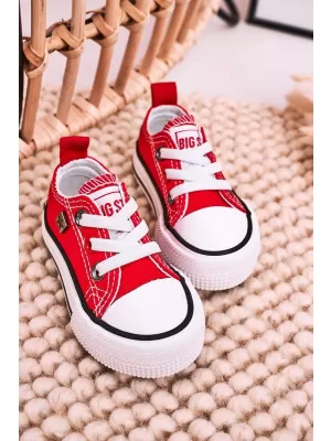 Gyermek tornacipő BIG STAR HH374196 RED Big Star Shoes