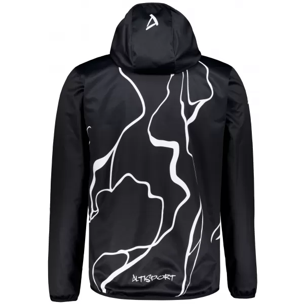  Férfi prémium softshell kabát ALTISPORT VOJ/ALM073JACK01 FEKETE 