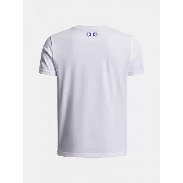  Fiú póló UNDER ARMOUR UA B BOXED SPORTS UPDATE SS 1388672-100 FEHÉR 