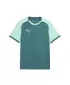 Férfi funkcionális póló PUMA TEAMLIGA26 MATCHDAY JERSEY 706544_43 EMERALD ICE/ SMARAGD JÉG/PUMA FEHÉR
