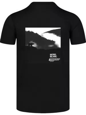 Férfi póló NORDBLANC NOTHINGNESS NBSMT8150 FEKETE
