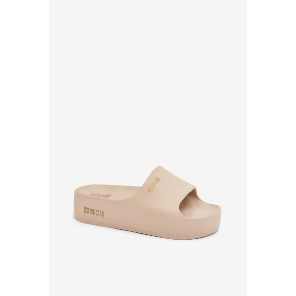  Női papucs BIG STAR SS274722 BÉZS Big Star Shoes 