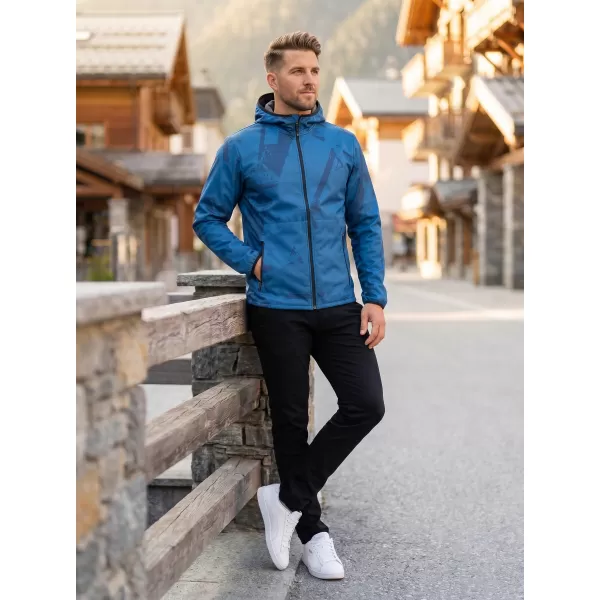  Férfi prémium softshell kabát ALTISPORT VOJ/ALM079JACK01 KÉK 