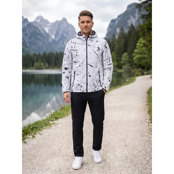  Férfi prémium softshell kabát ALTISPORT VOJ/ALM034JACK01 FEHÉR 