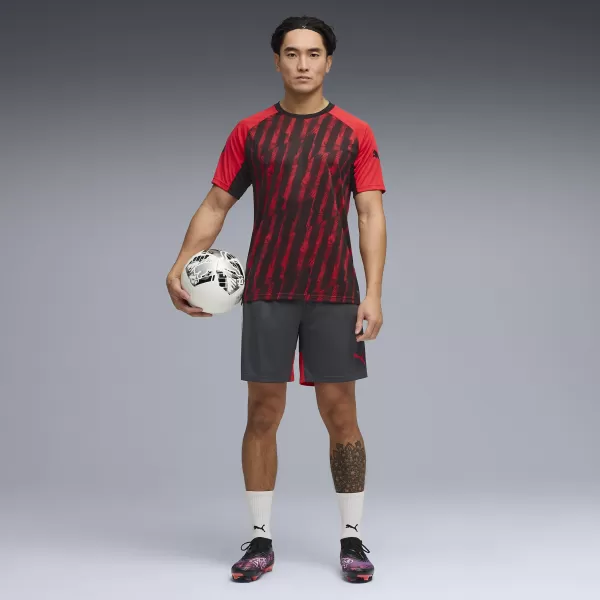  Férfi funkcionális póló PUMA INDIVIDUALLIGA GRAPH JERSEY 660578_01 PUMA PIROS/PUMA FEHÉR 
