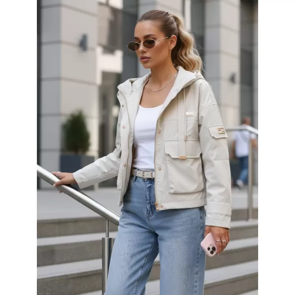  Női kabát DSTREET TY5634 BÉZS 