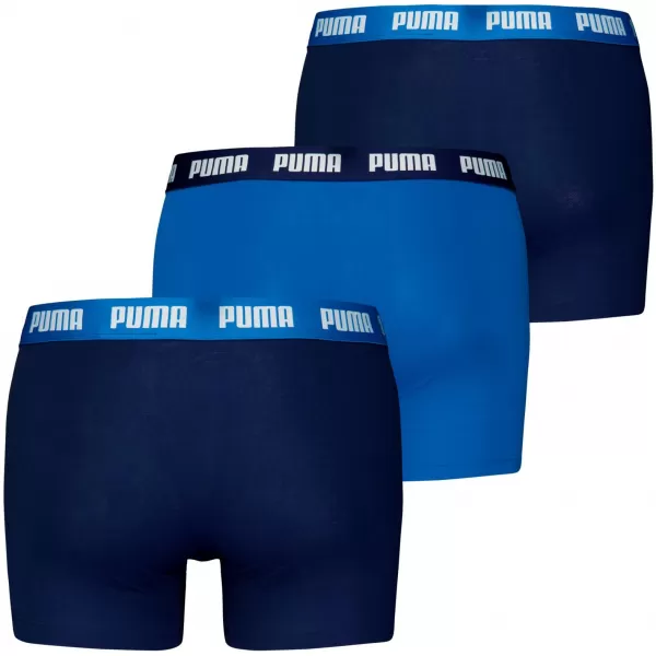  Férfi boxerek PUMA MEN EVERYDAY BOXER 3P 938327-04 KÉK KOMBÓ 