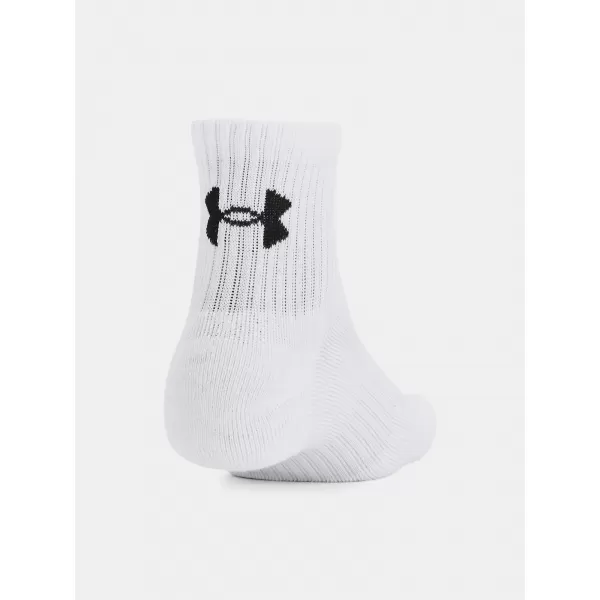  Zokni UNDER ARMOUR UNISEX UA TC QTR (3 PÁRY) 1386372-100 FEHÉR 