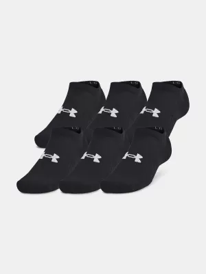 Zokni UNDER ARMOUR UNISEX UA TC NO SHOW (3 PÁRY) 1386313-001 FEKETE