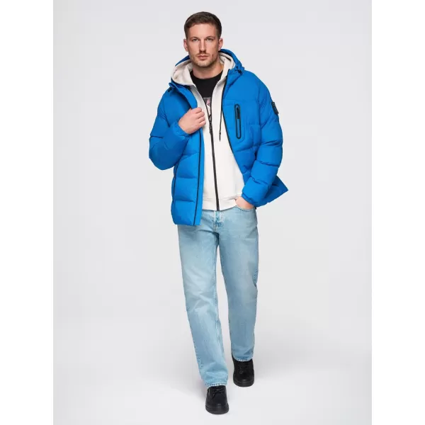  Férfi dzseki OMBRE OM-JAHP-0302 KÉK 