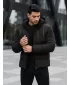 Férfi dzseki DSTREET TX5117 FEKETE