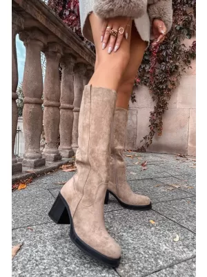 Női csizma BOTO SANELLE 40149 KHAKI