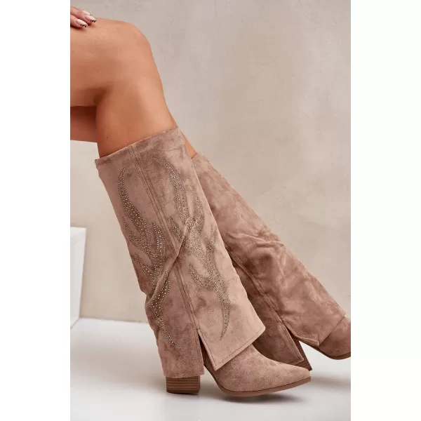  Női csizma BOTO IVILTA 35121 KHAKI 