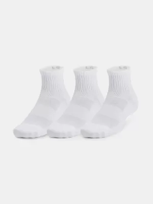Zokni UNDER ARMOUR UNISEX UA TC QTR (3 PÁRY) 1386372-100 FEHÉR