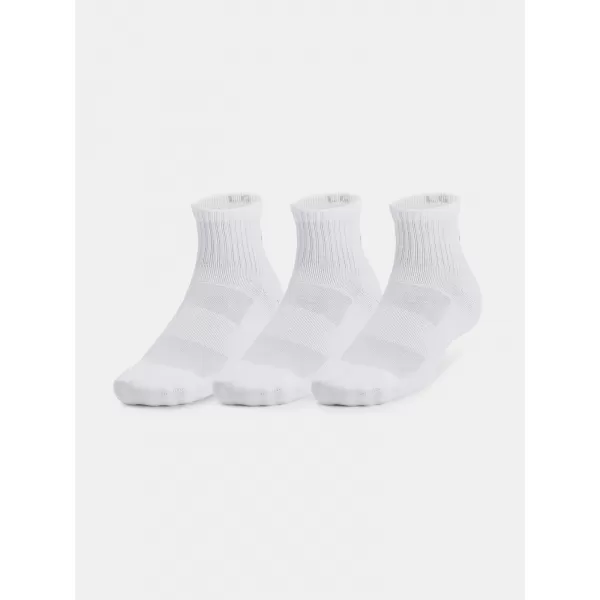  Zokni UNDER ARMOUR UNISEX UA TC QTR (3 PÁRY) 1386372-100 FEHÉR 