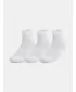 Zokni UNDER ARMOUR UNISEX UA TC QTR (3 PÁRY) 1386372-100 FEHÉR