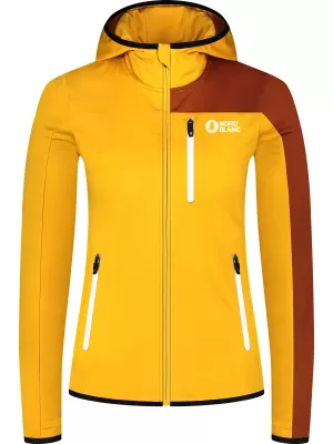 Női powerfleece pulóver NORDBLANC RIVA NBWFL8292 BOROSTYÁN