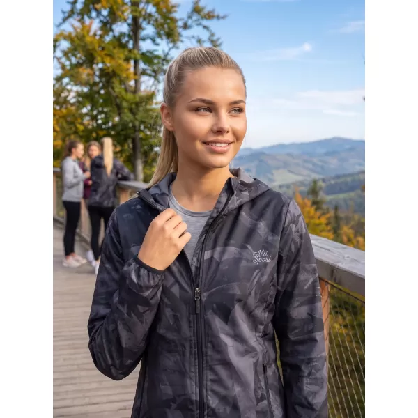  Női prémium softshell kabát ALTISPORT VOJ/ALW096JACK01 FEKETE 