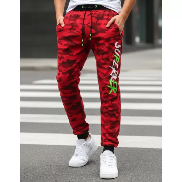  Férfi nadrág DSTREET UX3514 PIROS 