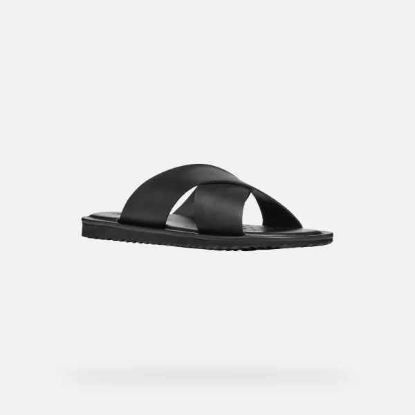  Férfi szandál GEOX ERICE G002620 FEKETE 