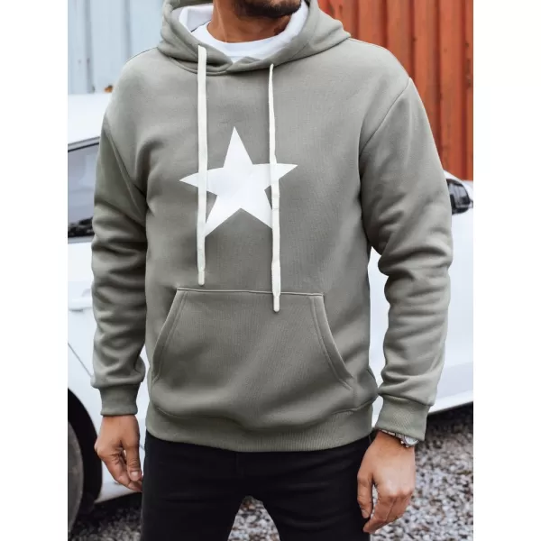  Férfi pulóver DSTREET BX5928 KHAKI 