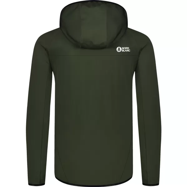  Férfi powerfleece pulóver NORDBLANC CREEK NBWFM8280 ZÖLD 