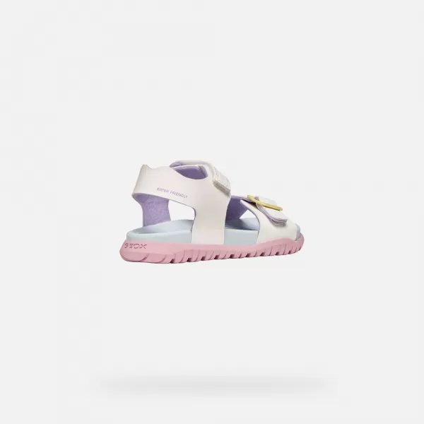  Lány szandál GEOX SANDAL FUSBETTO J35HQA000BCC0653 FEHÉR 