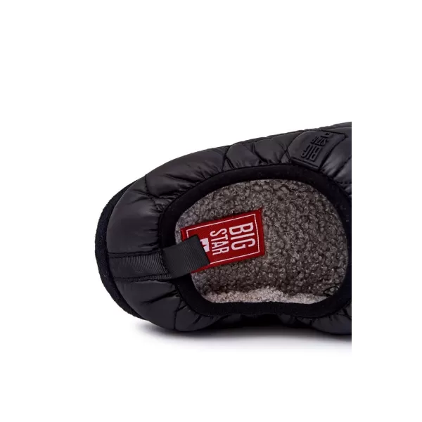  Férfi papucs BIG STAR KK174365 BLACK Big Star Shoes 