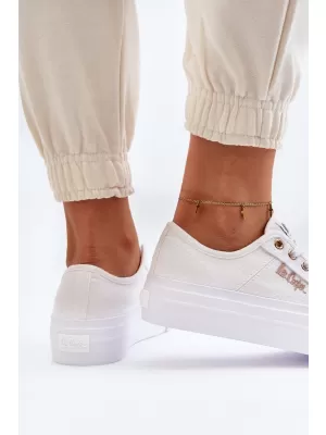 Női tornacipő LEE COOPER LCW-24-31-2725 FEHÉR