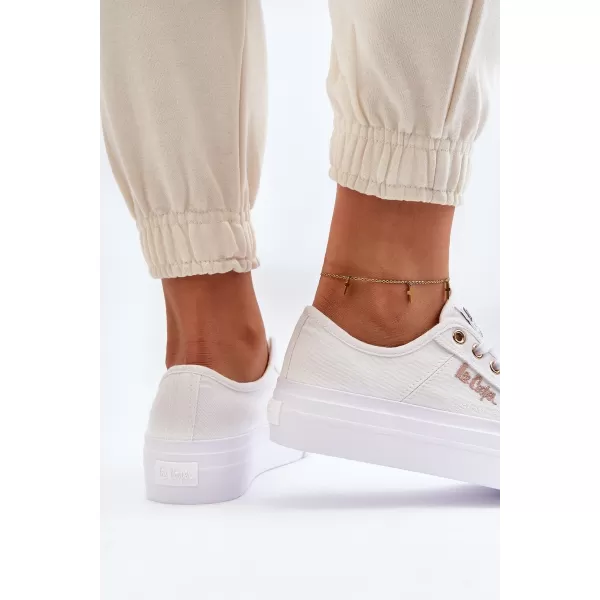  Női tornacipő LEE COOPER LCW-24-31-2725 FEHÉR 